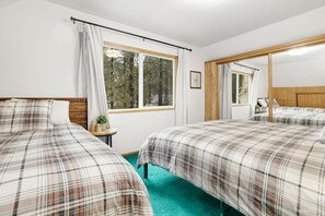 小屋, 多張床, 庭院, 山景 (2378) | 3 間臥室、獨特裝潢、布置獨特、床單