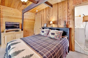 Ferienhütte, Mehrere Betten, Whirlpool, Bergblick (1946)