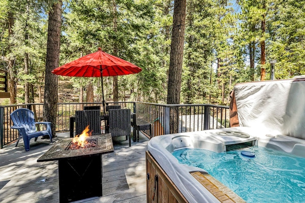 Cabin, Multiple Beds, Hot Tub, Mountain View (1946) | Property grounds