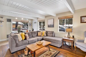 Cabin, Multiple Beds, Patio, Mountain View (2255) | Living area