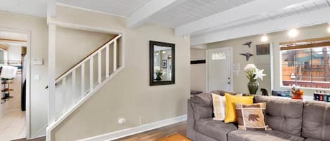 Cabin, Multiple Beds, Patio, Mountain View (2255) | Living area