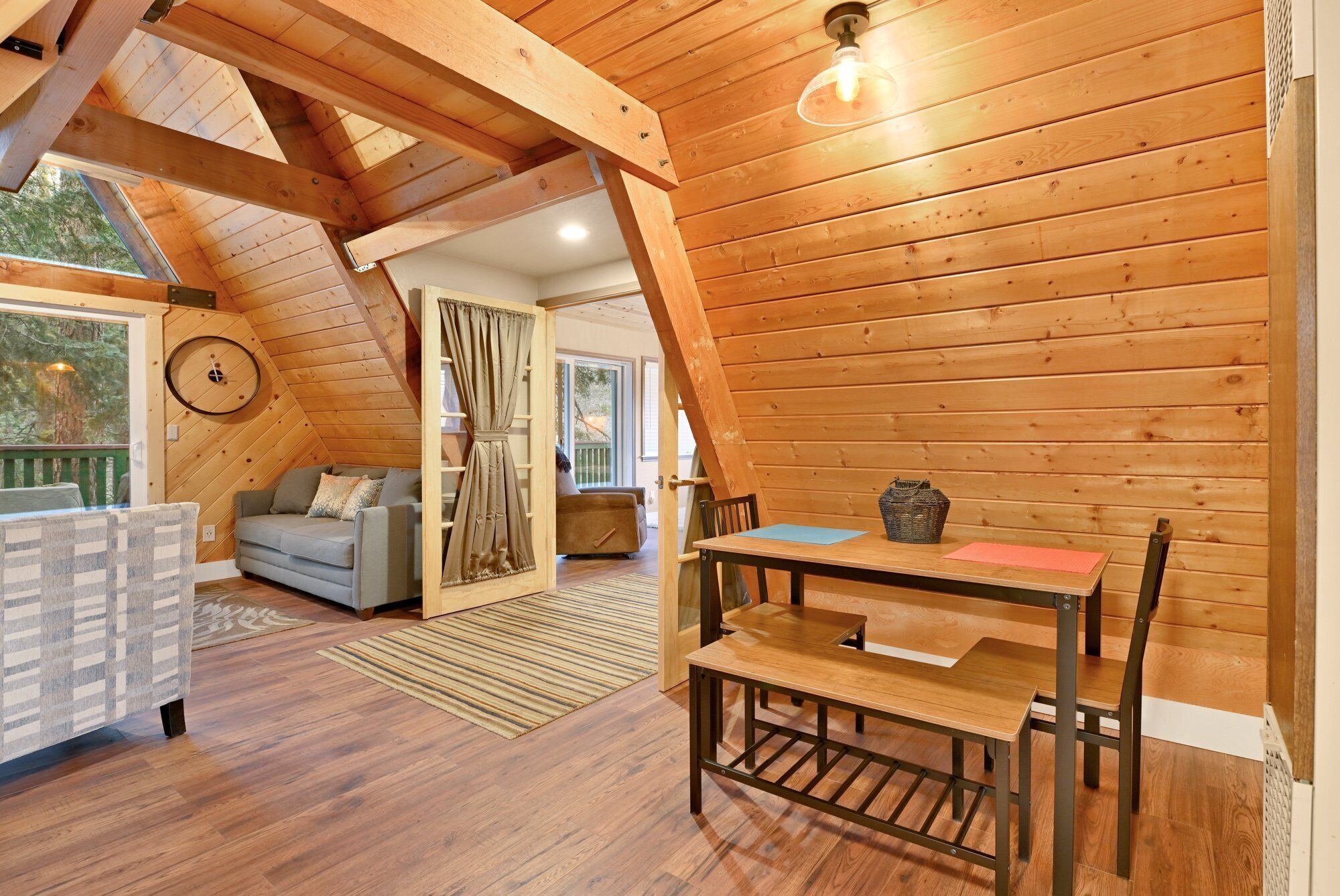 Cabin, 1 Queen Bed with Sofa bed, Patio, Mountain View (2375)