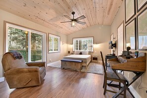 1 habitación, decoración personalizada y muebles diferentes 