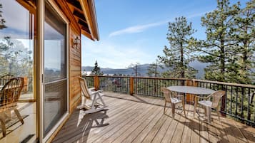 Ferienhaus, Mehrere Betten, Terrasse, Bergblick (1524) | Blick vom Balkon