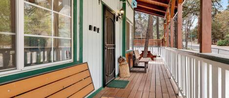 Cabin, Multiple Beds, Hot Tub, Mountain View (2028) | Balcony view