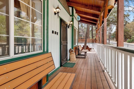 Cabin, Multiple Beds, Hot Tub, Mountain View (2028) | Balcony view