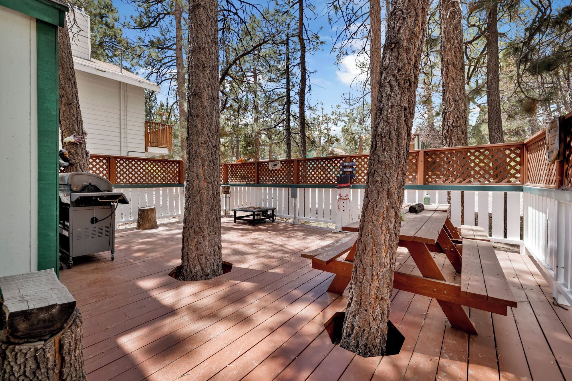 Aire de pique-nique/barbecue