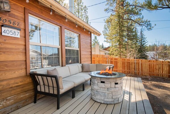 Terrace/patio - Camp Sueno #2420 (Big Bear Lake)