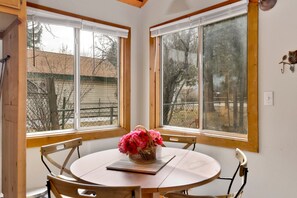 Cabin, 1 Queen Bed with Sofa bed, Patio, Mountain View (2327) | In-room dining - Greenway Pines Cabin #2327 (Big Bear City)