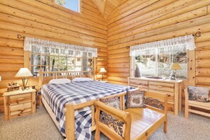 Hytte, flere senger, spabadekar, fjellutsikt (2392) | Utsikt fra rommet