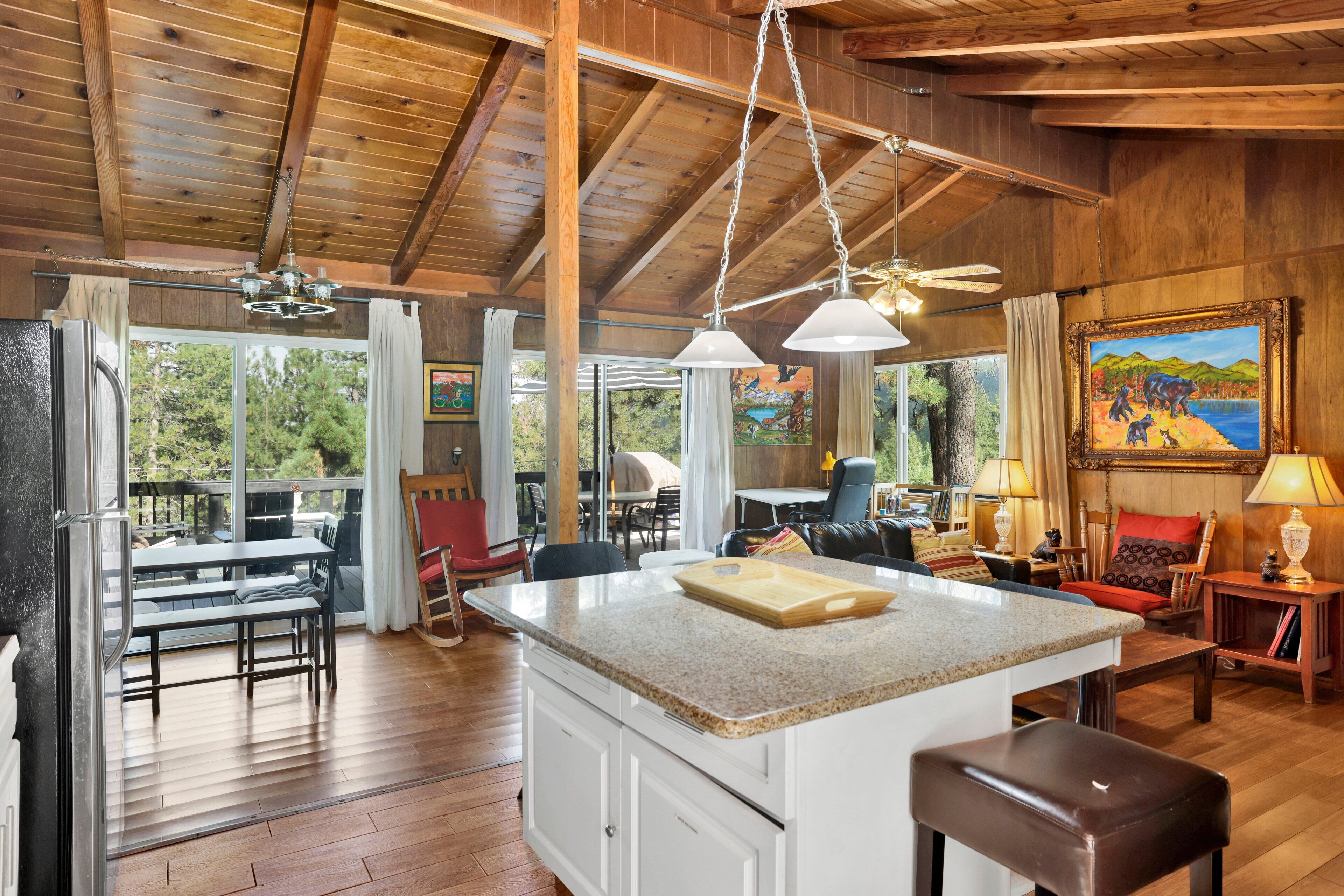 小屋, 多张床, 露台, 山景 (2356) | 私人厨房 | 冰箱、微波炉、烤箱、炉灶