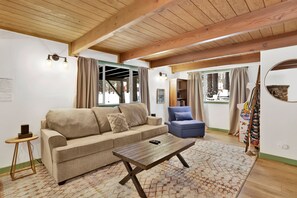 Cabin, Multiple Beds, Patio, Mountain View (2424) | Living area | Fireplace - Midnight Pines #2424 (Big Bear Lake)