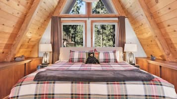 Cabaña, varias camas, bañera de hidromasaje, vistas a la montaña (2152) | 3 dormitorios, decoración individual, mobiliario individual