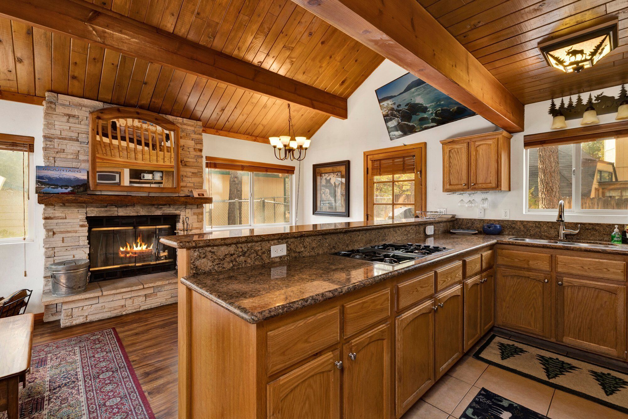 小屋, 多張床, 熱水浴缸, 山景 (1931) | 私人廚房 | 咖啡機/沖茶器