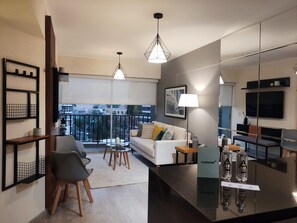 Departamento, 2 habitaciones (609) | Insonorización, tabla de planchar con plancha y wifi gratis