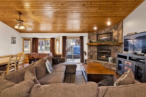 Cabin, Multiple Beds, Hot Tub, Mountain View (1986) | Living area - Little Cubs Cabin #1986 (Big Bear Lake)