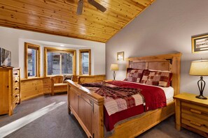 Cabane, plusieurs lits, bain à remous, vue montagne (1986) | 3 chambres, décoration personnalisée, ameublement personnalisé