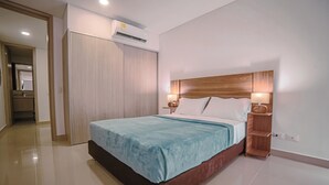 1 bedroom, bed sheets - Armonioso loft de 1 Hab en Ctg (Cartagena de Indias)
