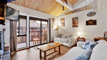 Kondominium, Beberapa Tempat Tidur, patio, pemandangan gunung (2354) | Area keluarga | Perapian