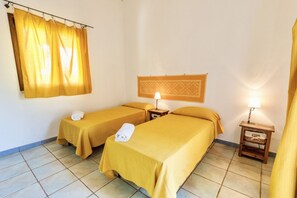 1 habitación y ropa de cama 