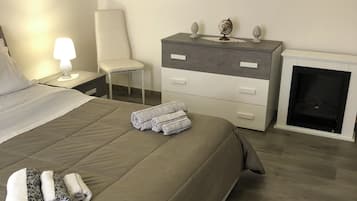 1 chambre, coffre-fort, literie fournie