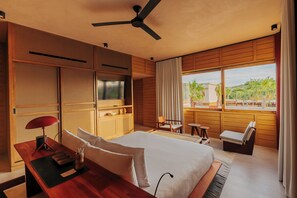 Luxury-Haus, 3 Schlafzimmer, eigener Pool, Gartenblick | Zimmersafe, Verdunkelungsvorhänge, kostenloses WLAN, Bettwäsche