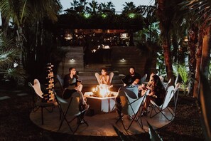 Área para banquetes al aire libre