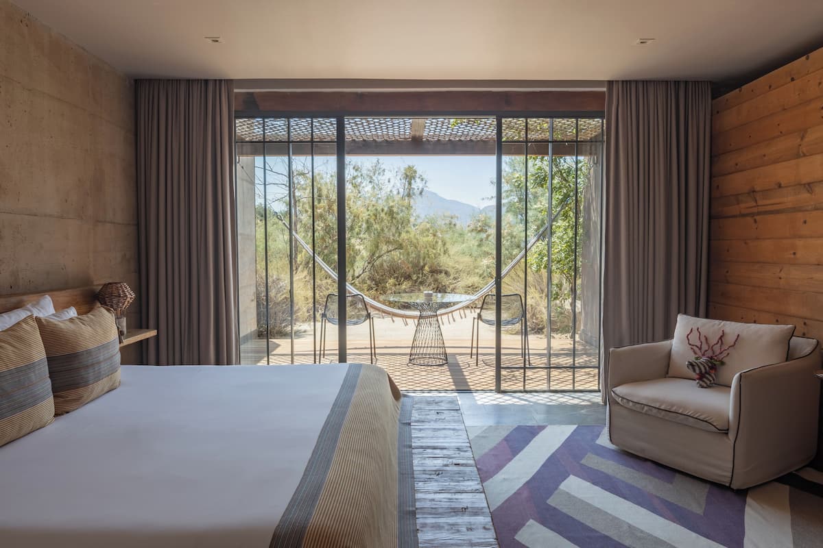 Casa Montaña Suite - Pool & Gym Access | 1 slaapkamer, lakens van Egyptisch katoen, luxe beddengoed