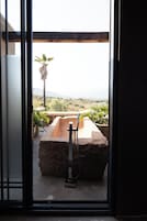 Casa Montaña Master Suite - Pool & Gym Access | Egyptian cotton sheets, premium bedding, down comforters, in-room safe