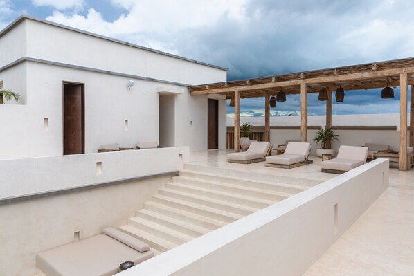 Terraza en la azotea