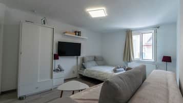 1 Schlafzimmer, Bügeleisen/Bügelbrett, kostenloses WLAN, Bettwäsche