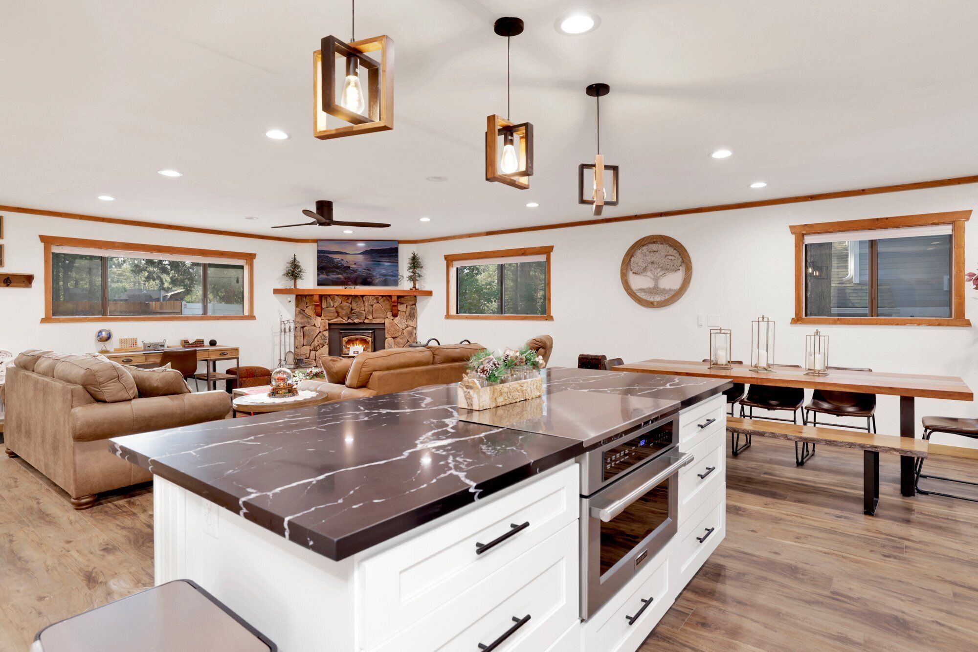 Cabin, Multiple Beds, Hot Tub, Mountain View (2218) | Private kitchen | Coffee/tea maker