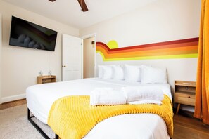 3 室のベッドルーム、アイロン / アイロン台、WiFi、ベッドシーツ