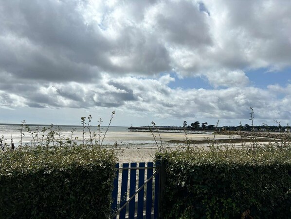 Beach nearby - La Foret-Fouesnant, apartment "feet in the sand", beautiful sea view (LA FORET FOUESNANT)