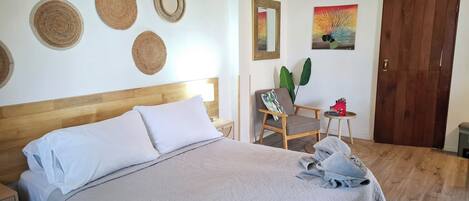 1 多间卧室、免费 WiFi、床单