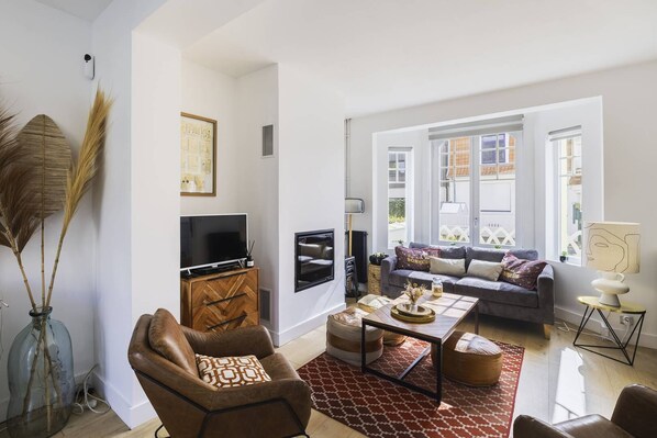 Living area - La Bargnia : Maison Touquettoise (LE TOUQUET PARIS PLAGE)