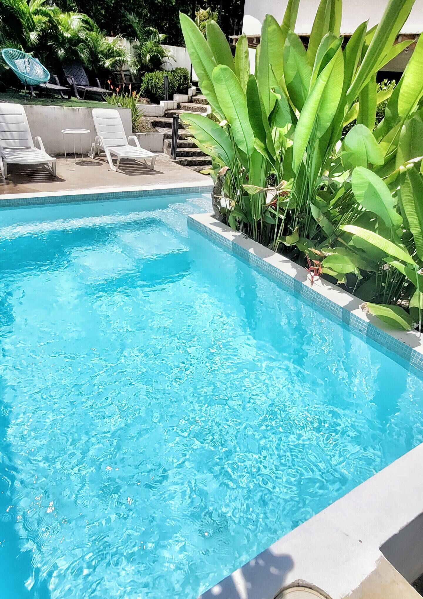 Alberca al aire libre 