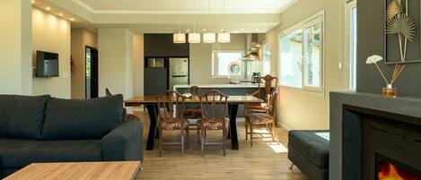 تلفزيون، مدفأة