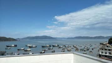 Udsigt fra overnatningsstedet