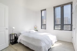 Premium Apartment, 2 Bedrooms, City View | 2 bedrooms, premium bedding, individually decorated