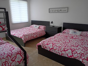 3 bedrooms, WiFi, bed sheets