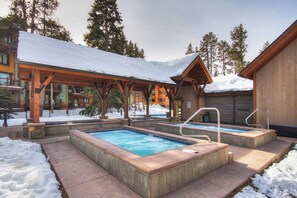 Una piscina climatizada