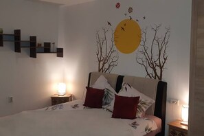 1 chambre, fer et planche à repasser, Wi-Fi gratuit, draps fournis