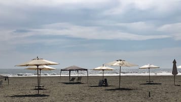 On the beach