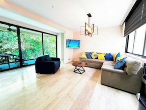 Smart TV - Terrace〰️+200WIFI〰️Pool〰️GolfCourseView〰️FreePark (Puerto Aventuras)