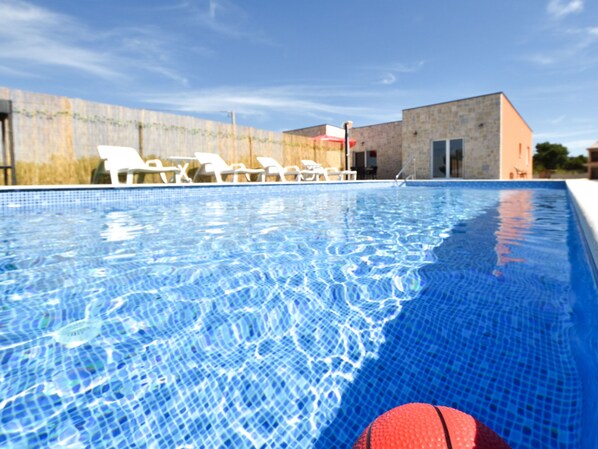 Piscine chauffée