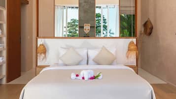 Exclusive Villa, Patio, Ocean View | 2 bedrooms, iron/ironing board, free WiFi, bed sheets