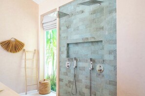 Exclusive Villa, Patio, Ocean View | Bathroom - Boho Seaview Villa-Tranquil 2BR - KBR19 (Koh Samui)