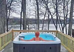 Baignoire à remous extérieure