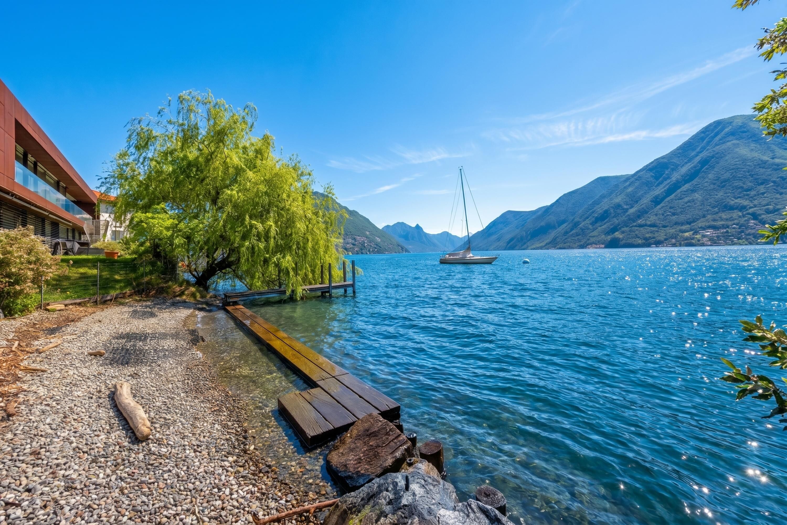 Family Villa, Multiple Bedrooms, Lakeside (Maison Sur l'Eau) | Beach